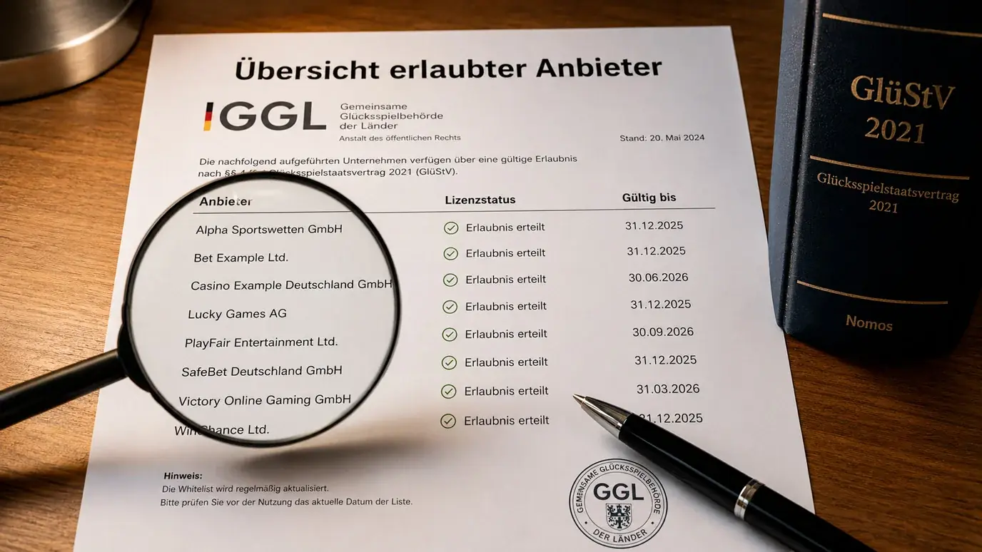 GGL Whitelist und Rechtslage für Sportwetten in Deutschland unter dem GlüStV 2021 – Lizenzpflicht für Boxwetten-Anbieter